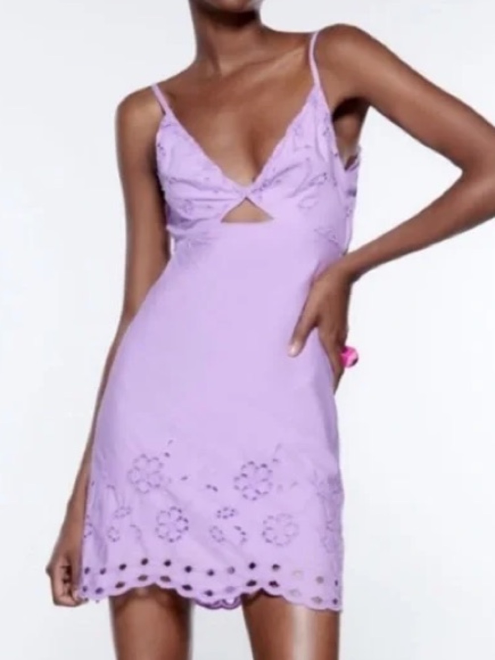 Zara eyelet Dress